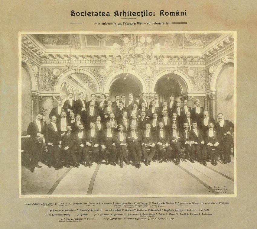 Societatea Arhitecților Români - Adunarea aniversară 26 Februarie 1981 - 26 Februarie 1911