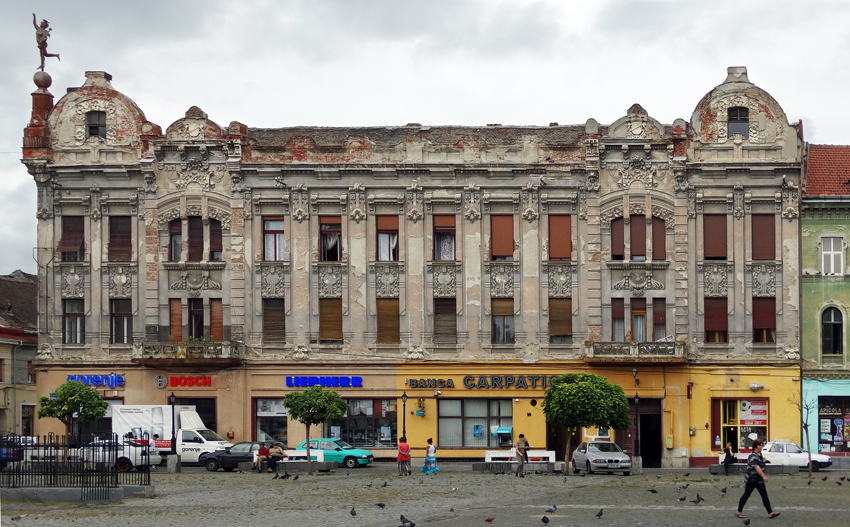 Piața Traian, Cartierul Fabric, Timișoara - foto: F. Bălteanu, 21 august 2014